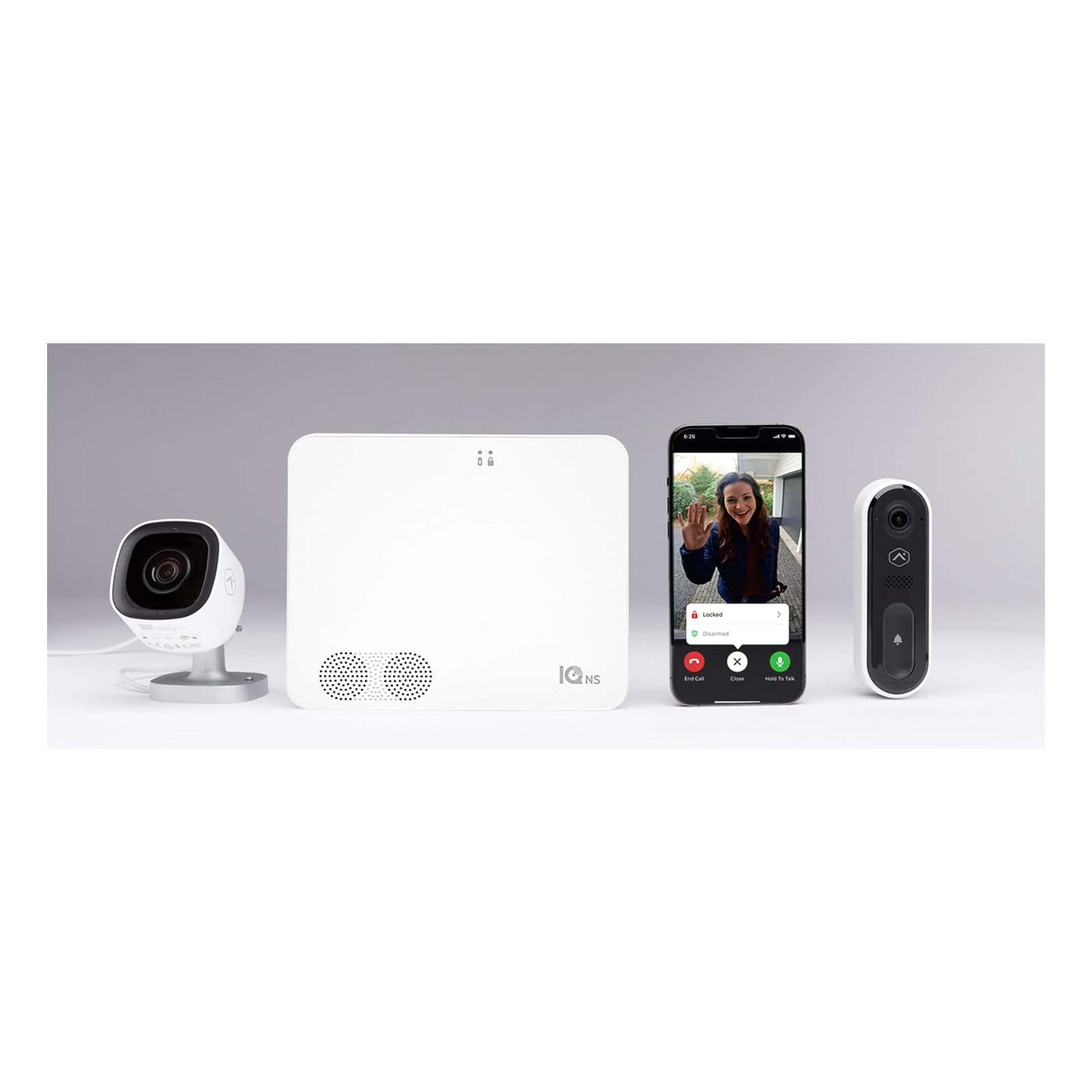Amazon.com : Qolsys IQ4 NS Control Panel, Z-Wave 800 + PowerG